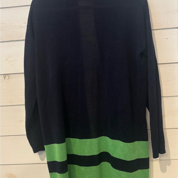 Lauren Ralph Lauren Linen Blend Border Stripe Cardigan
Navy/Green Size Medium - Picture 10 of 16